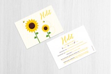 Zonnebloemen en bijtjes Zonnebloemen en bijtjes